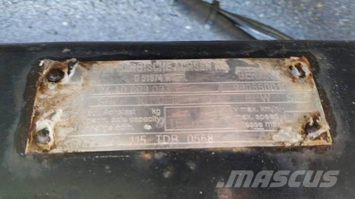  Axles ECO TRAILER Diger aksam