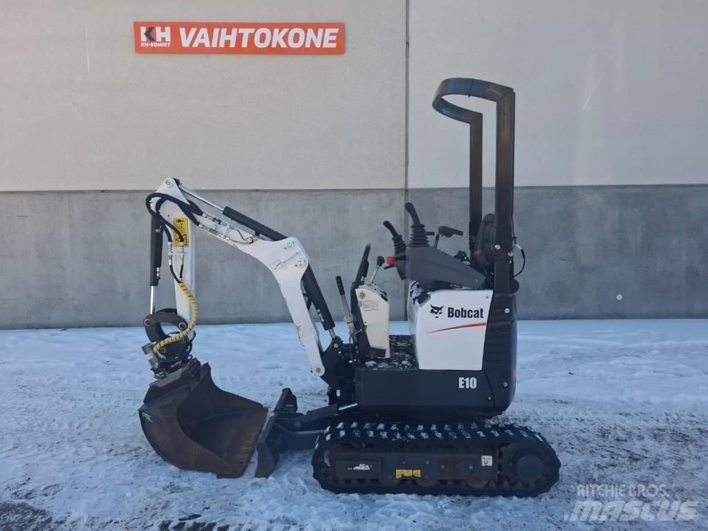 Bobcat E 10 Mini ekskavatörler, 7 tona dek