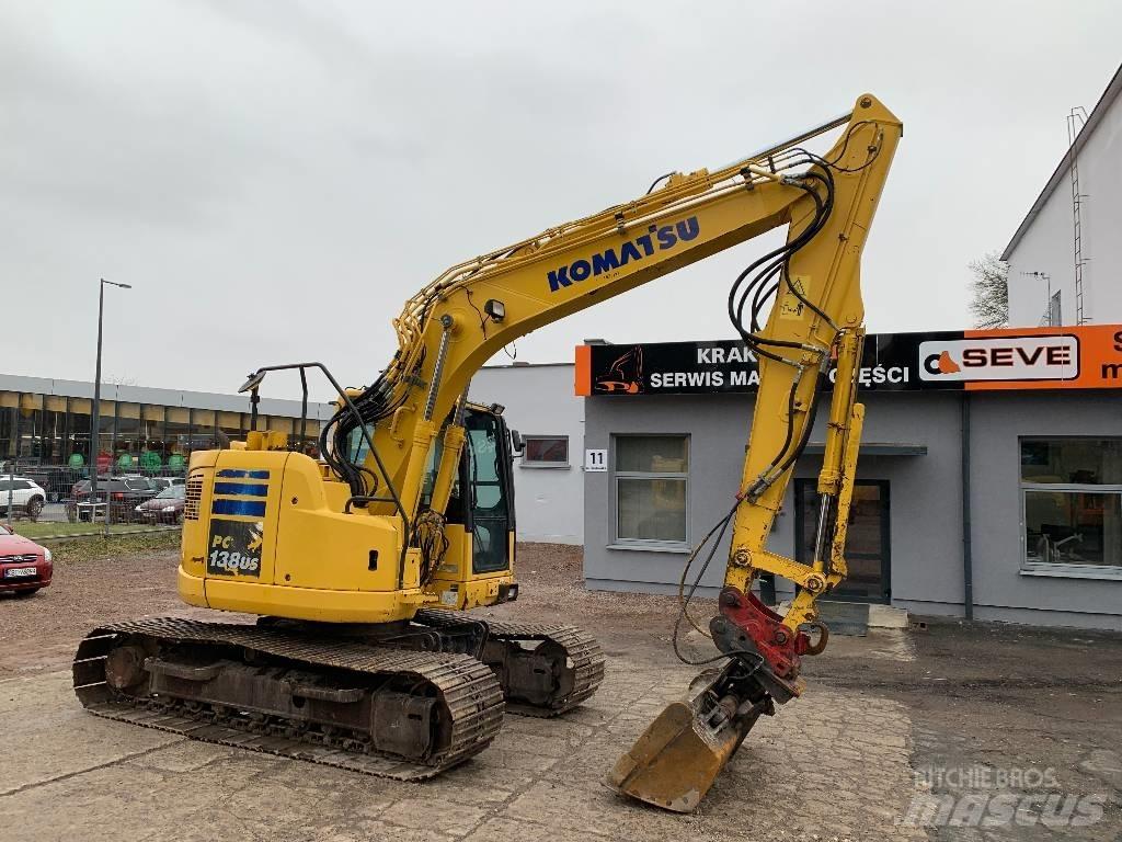 Komatsu PC 138 US-10 Paletli ekskavatörler