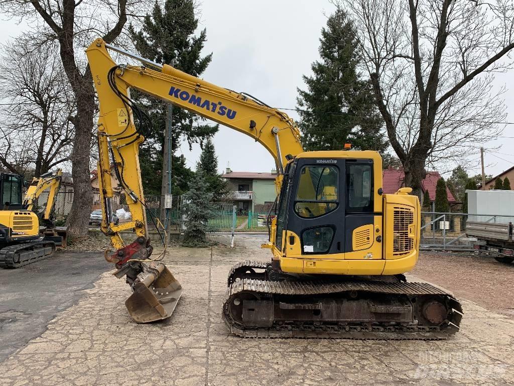 Komatsu PC 138 US-10 Paletli ekskavatörler