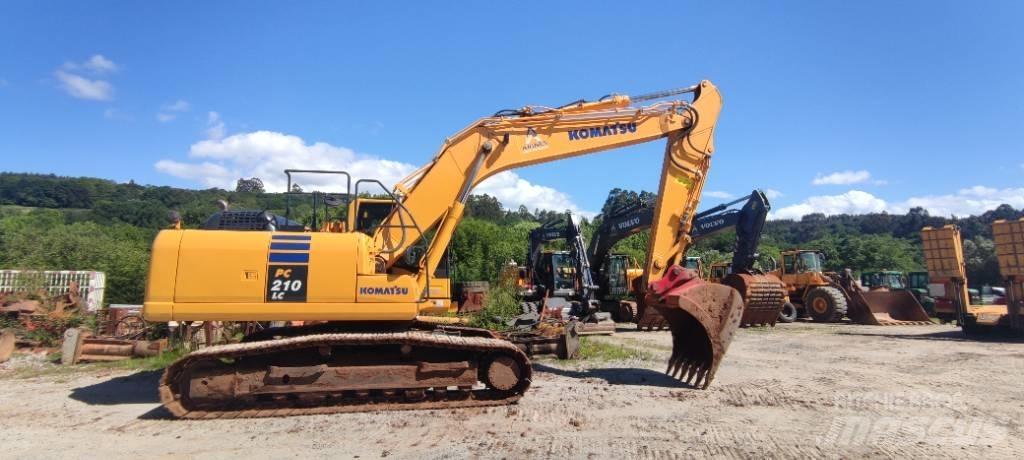 Komatsu PC 210 LC-10 Paletli ekskavatörler