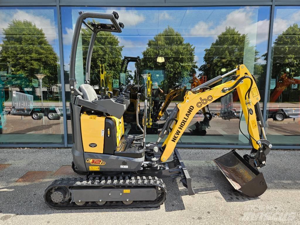 New Holland e12d Mini ekskavatörler, 7 tona dek