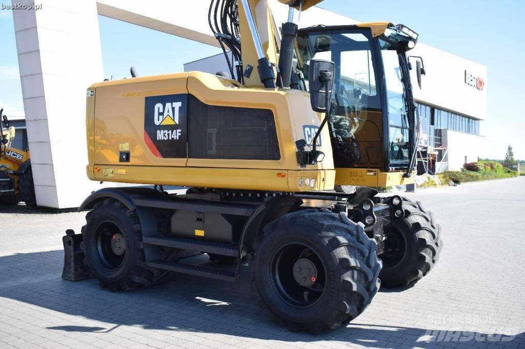 CAT M314F Lastik tekerli ekskavatörler