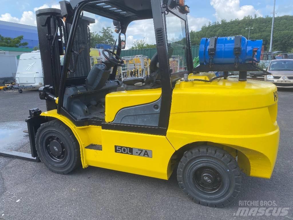 Hyundai 50 L-7 A LPG'li forkliftler