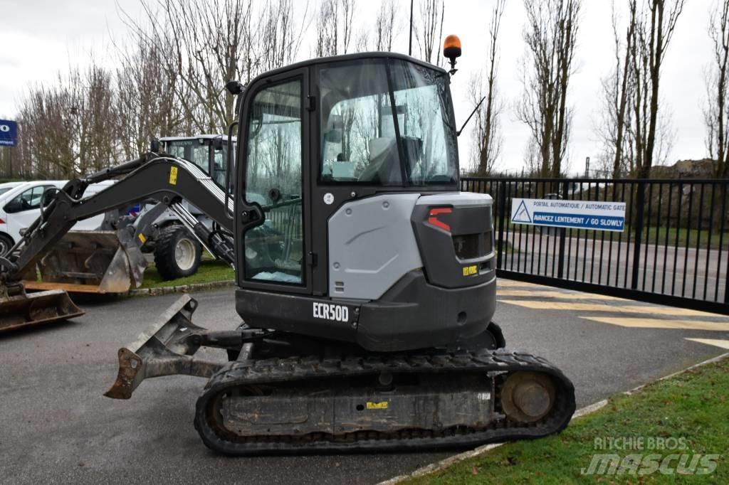 Volvo ECR 50 D Mini ekskavatörler, 7 tona dek