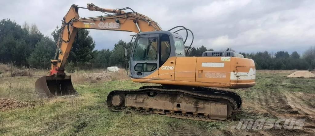 CASE CX 210 Paletli ekskavatörler