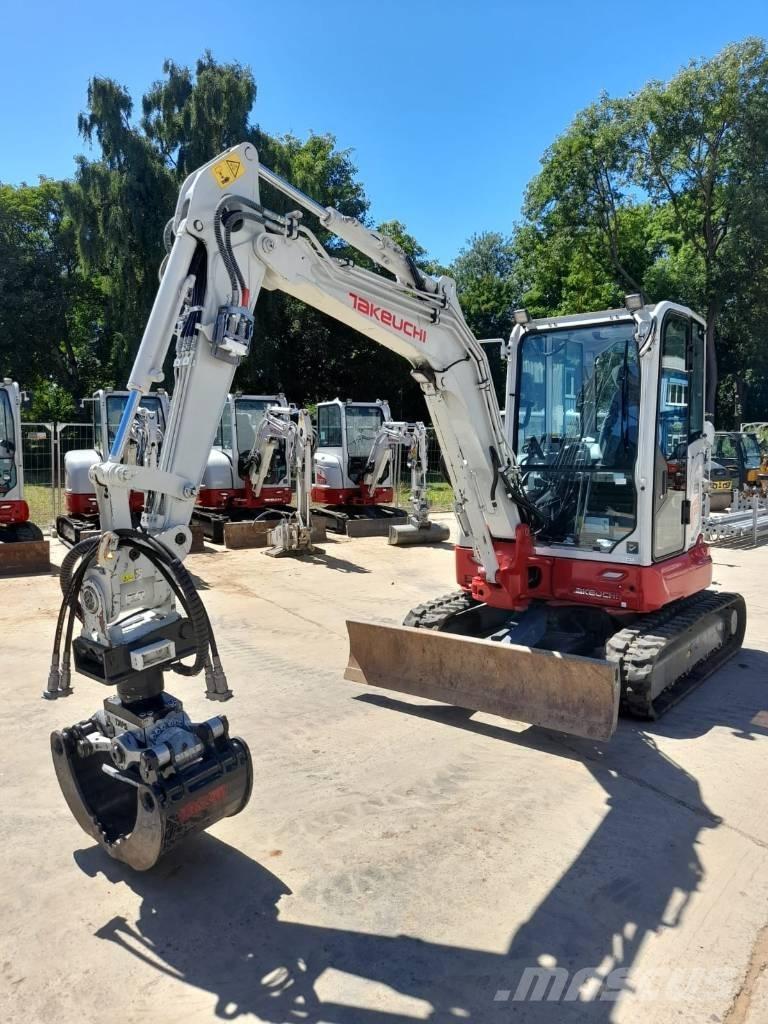 Takeuchi TB 335 R Mini ekskavatörler, 7 tona dek