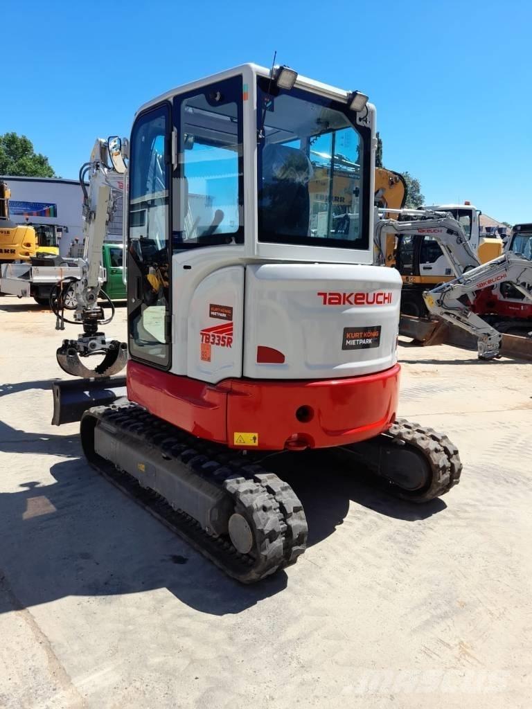 Takeuchi TB 335 R Mini ekskavatörler, 7 tona dek