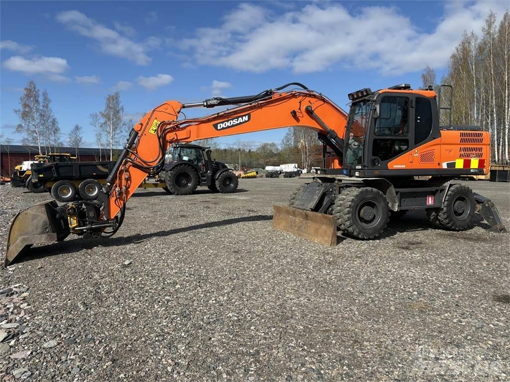 Doosan DX170W-5 Lastik tekerli ekskavatörler