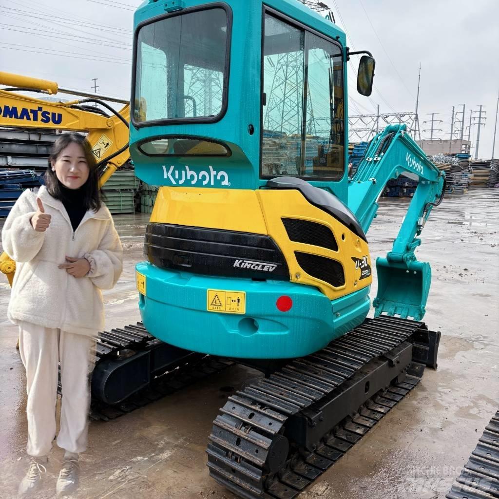Kubota U 30 Mini ekskavatörler, 7 tona dek