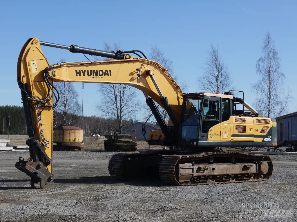 Hyundai HX 430 L Paletli ekskavatörler