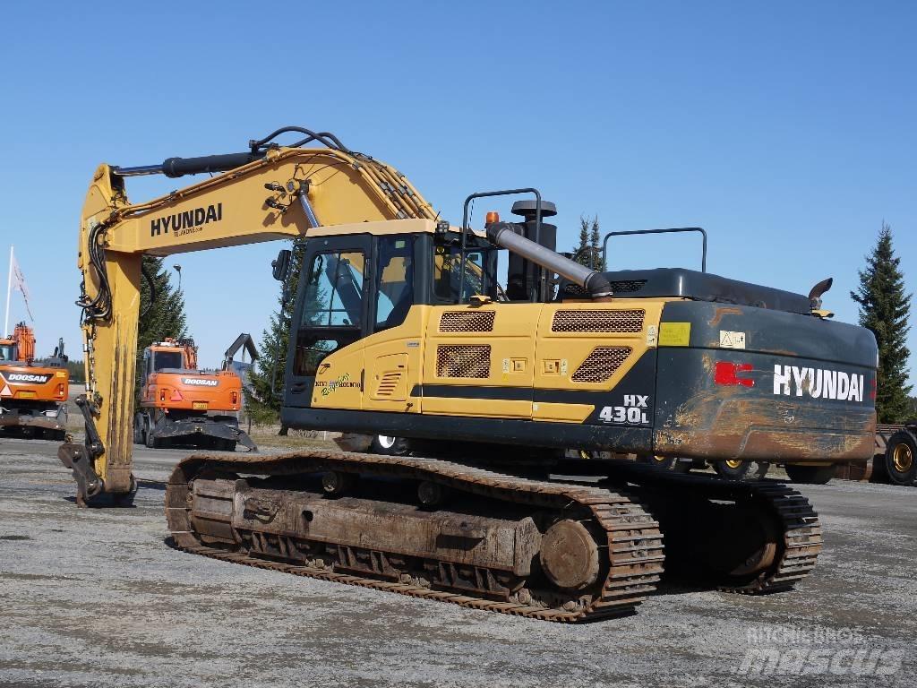 Hyundai HX 430 L Paletli ekskavatörler