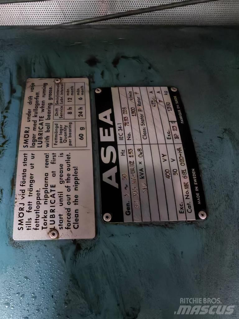 Asea 320kVA 295kW Dizel Jeneratörler
