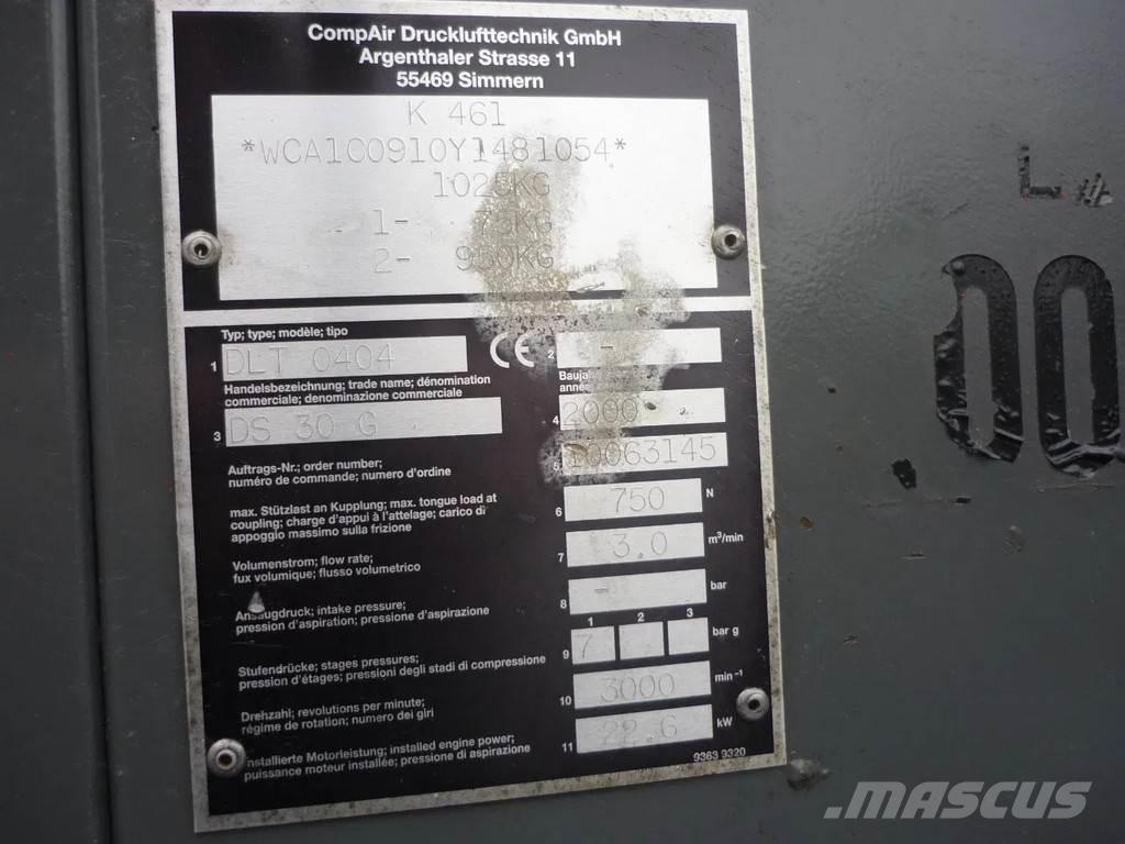 Compair DS 30G Kompresörler