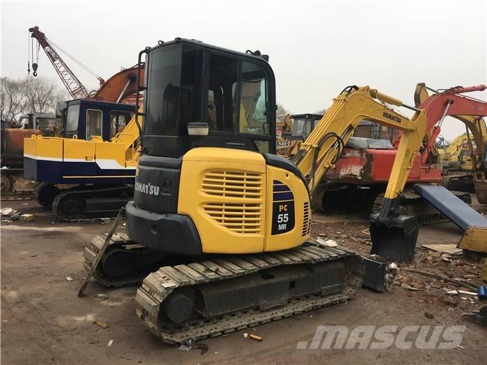 Komatsu PC 55 MR-2 Mini ekskavatörler, 7 tona dek