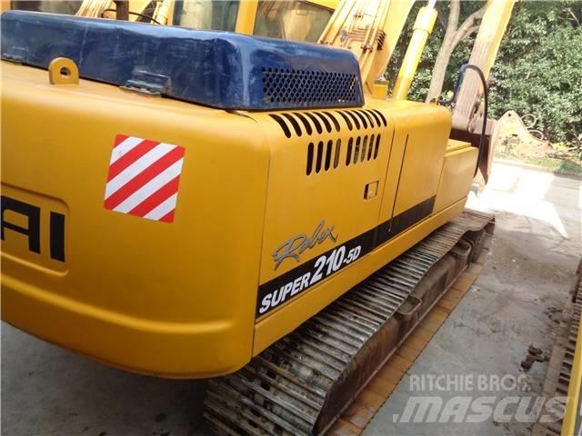 Hyundai R210-5D Lastik tekerli ekskavatörler