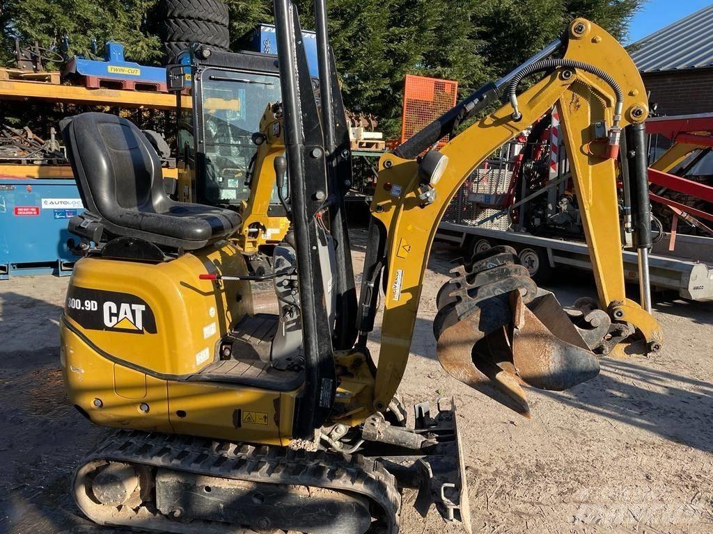 CAT 300.9 D Mini ekskavatörler, 7 tona dek