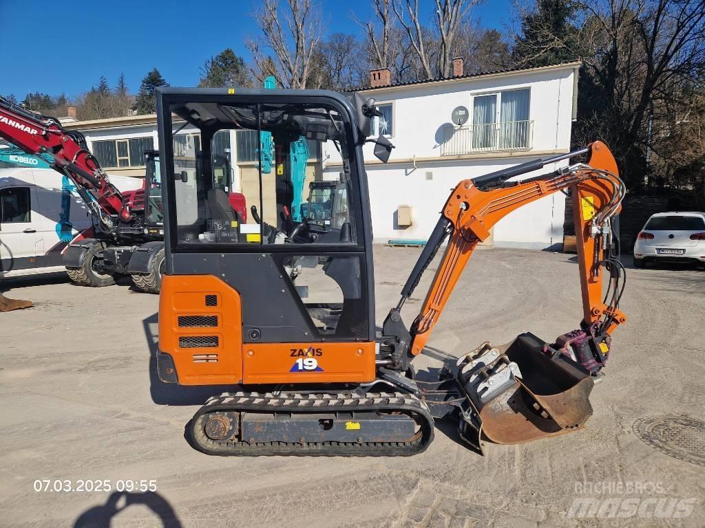 Hitachi ZX 19-6 Mini ekskavatörler, 7 tona dek