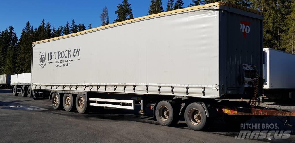 Krone SD24 Perdeli yari çekiciler