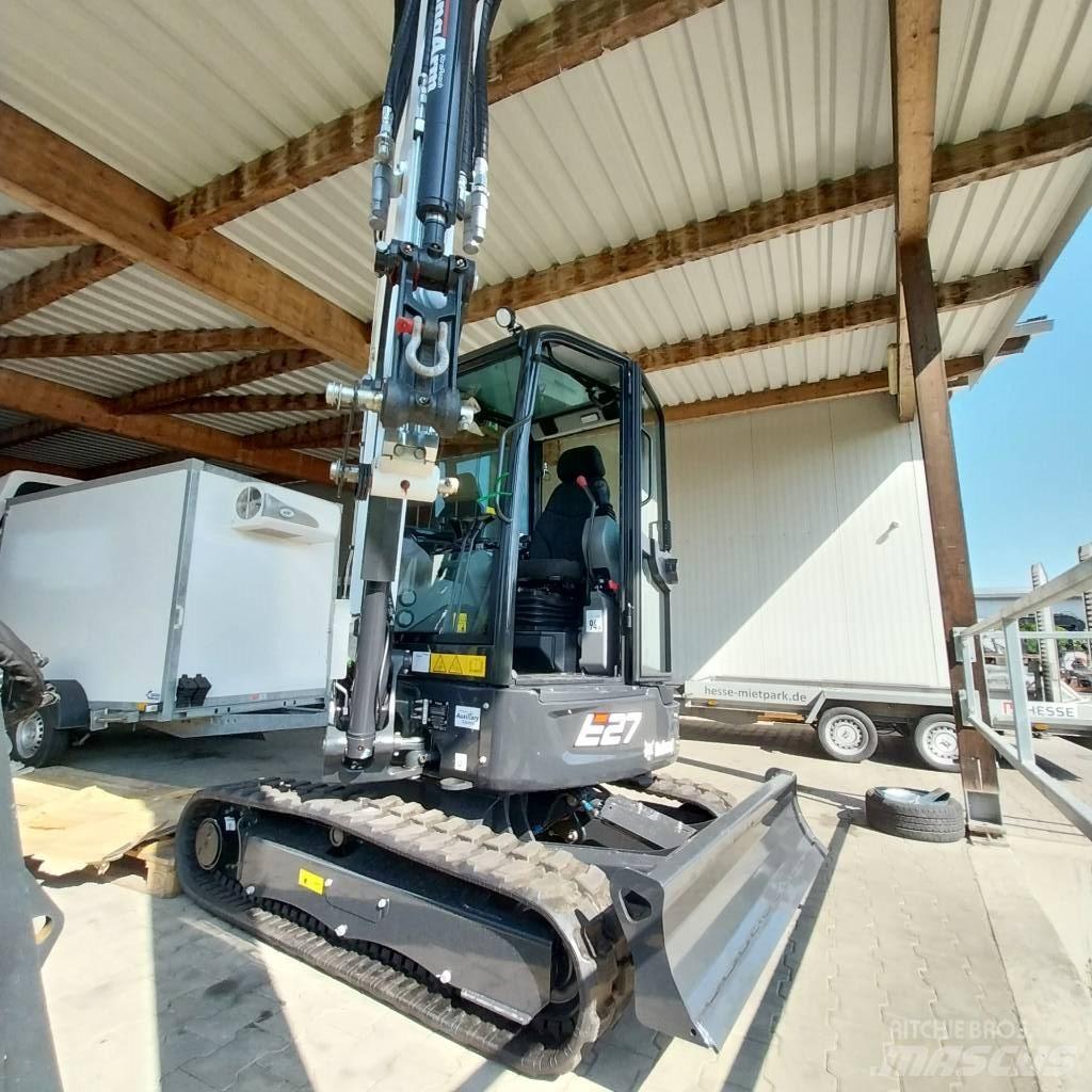 Bobcat E 27 Mini ekskavatörler, 7 tona dek