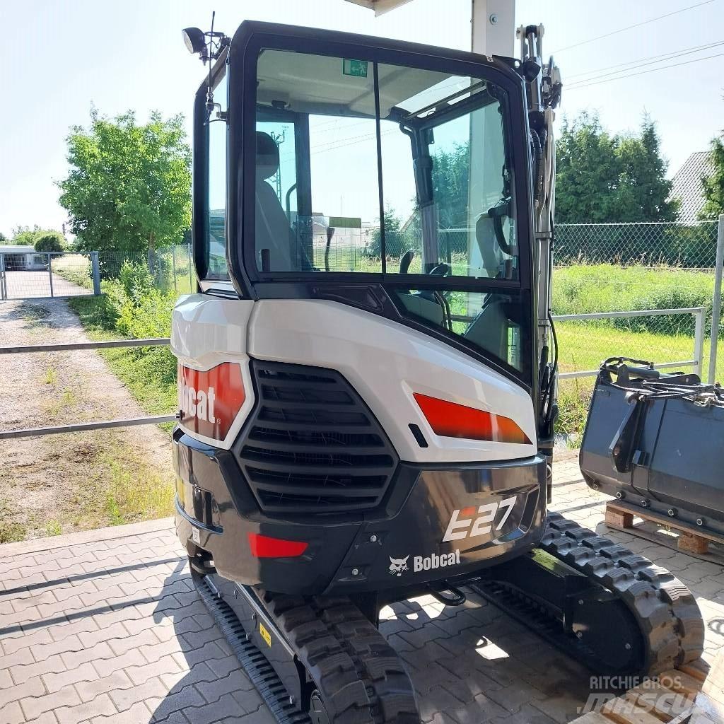 Bobcat E 27 Mini ekskavatörler, 7 tona dek