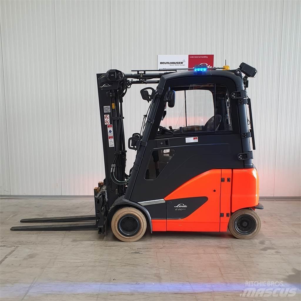 Linde E20PH Elektrikli forkliftler
