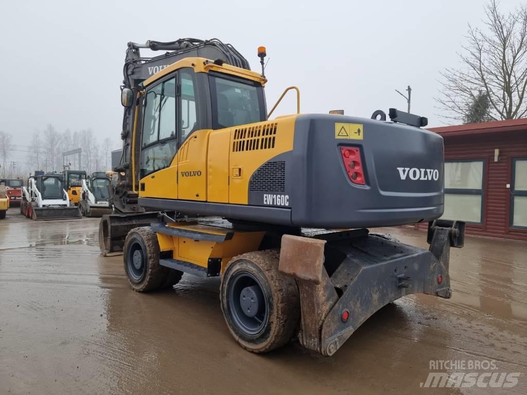 Volvo EW160 C Ii Lastik tekerli ekskavatörler