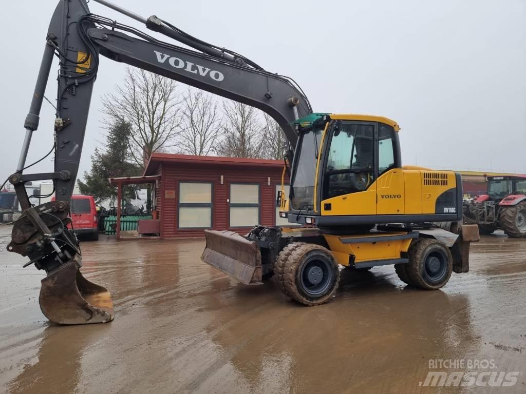 Volvo EW160 C Ii Lastik tekerli ekskavatörler