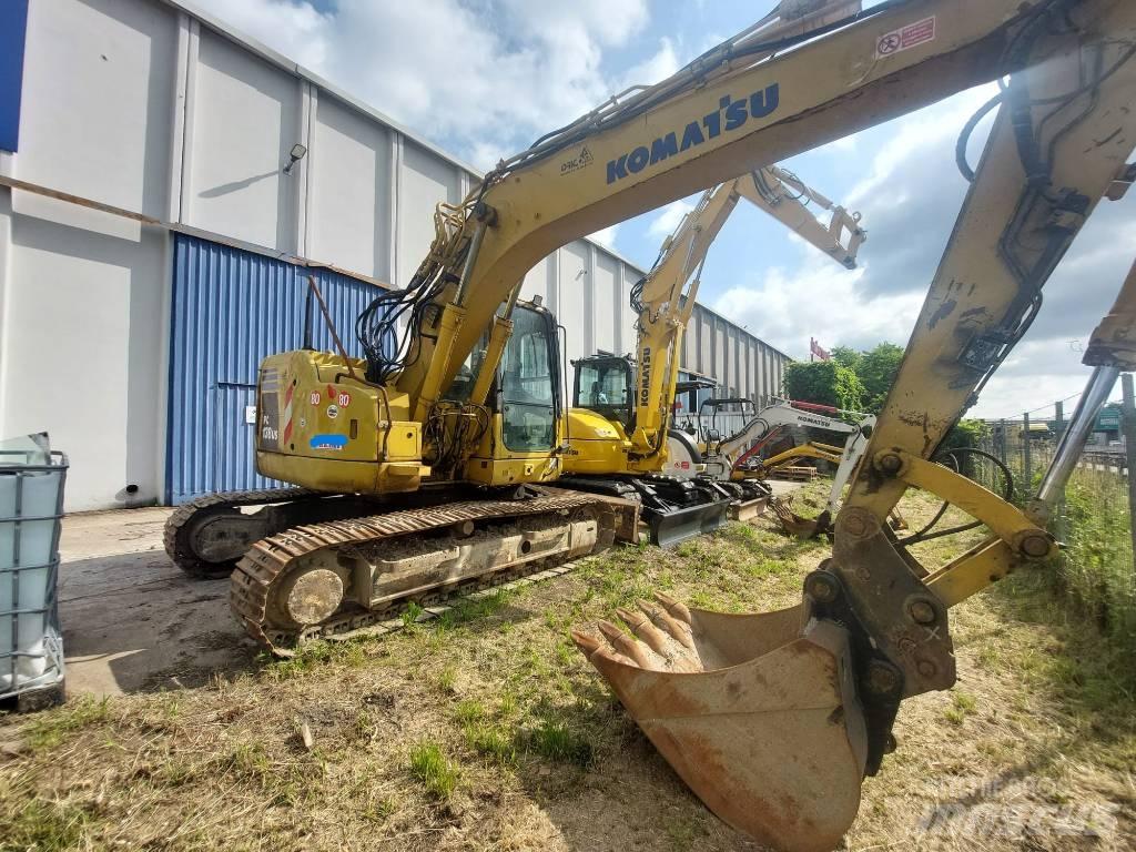 Komatsu PC138US-8 Paletli ekskavatörler
