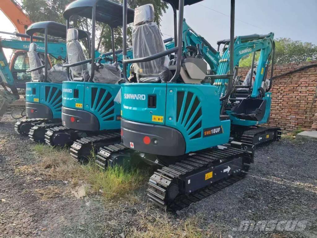 Sunward SWE 18 UF Mini ekskavatörler, 7 tona dek