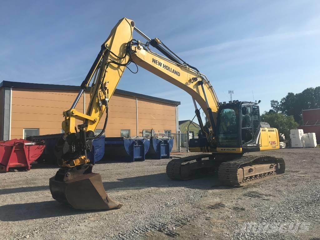 New Holland E 215 C Paletli ekskavatörler