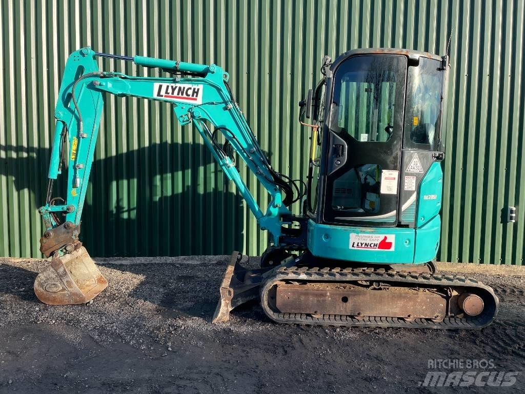 Kobelco SK 28 Mini ekskavatörler, 7 tona dek