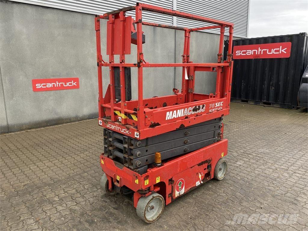 Manitou 78SEC Makasli platformlar