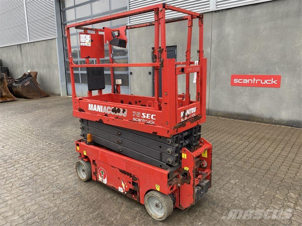 Manitou 78SEC Makasli platformlar