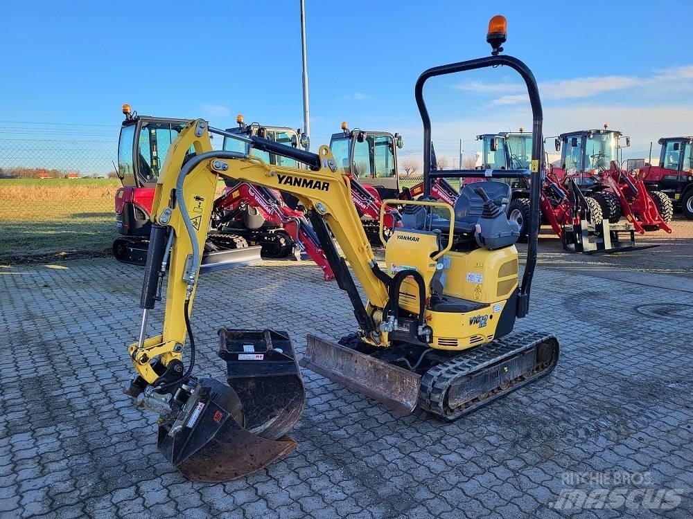 Yanmar Vio 12 Mini ekskavatörler, 7 tona dek