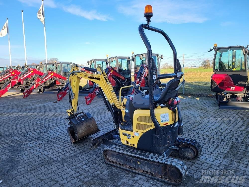 Yanmar Vio 12 Mini ekskavatörler, 7 tona dek