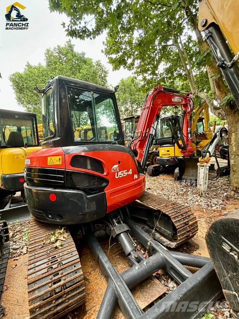 Kubota U 55 Mini ekskavatörler, 7 tona dek