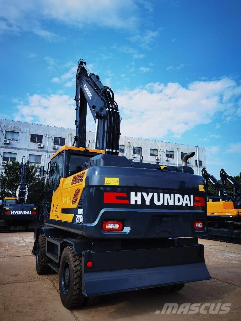 Hyundai HW 210 A Lastik tekerli ekskavatörler