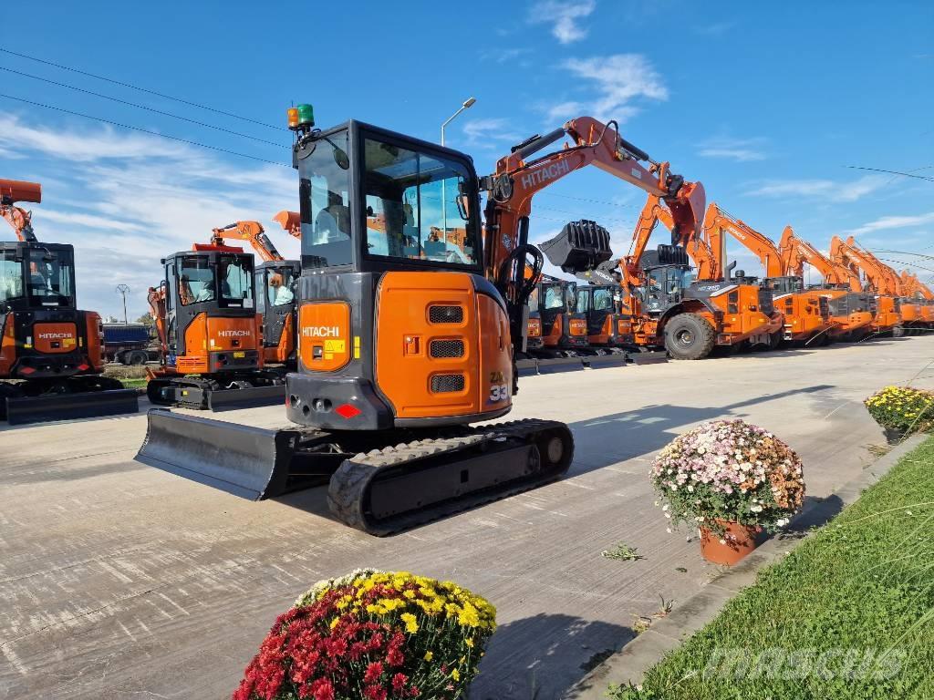 Hitachi ZX 33 U-6 Mini ekskavatörler, 7 tona dek