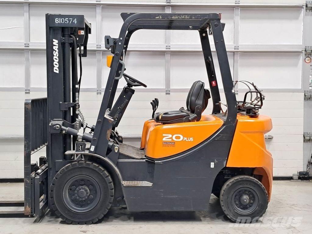 Doosan G20GP LPG'li forkliftler