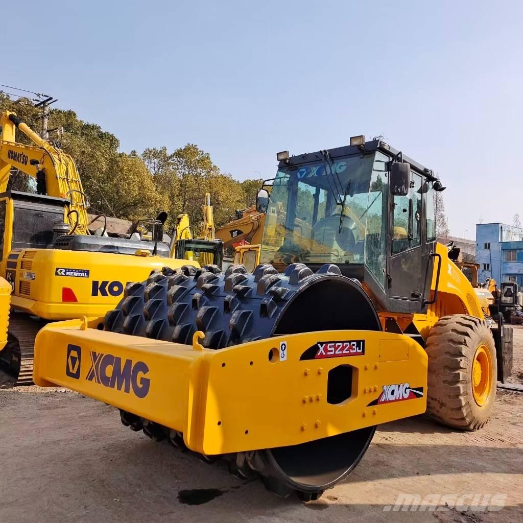 XCMG XS 223 J Tek tamburlu silindirler