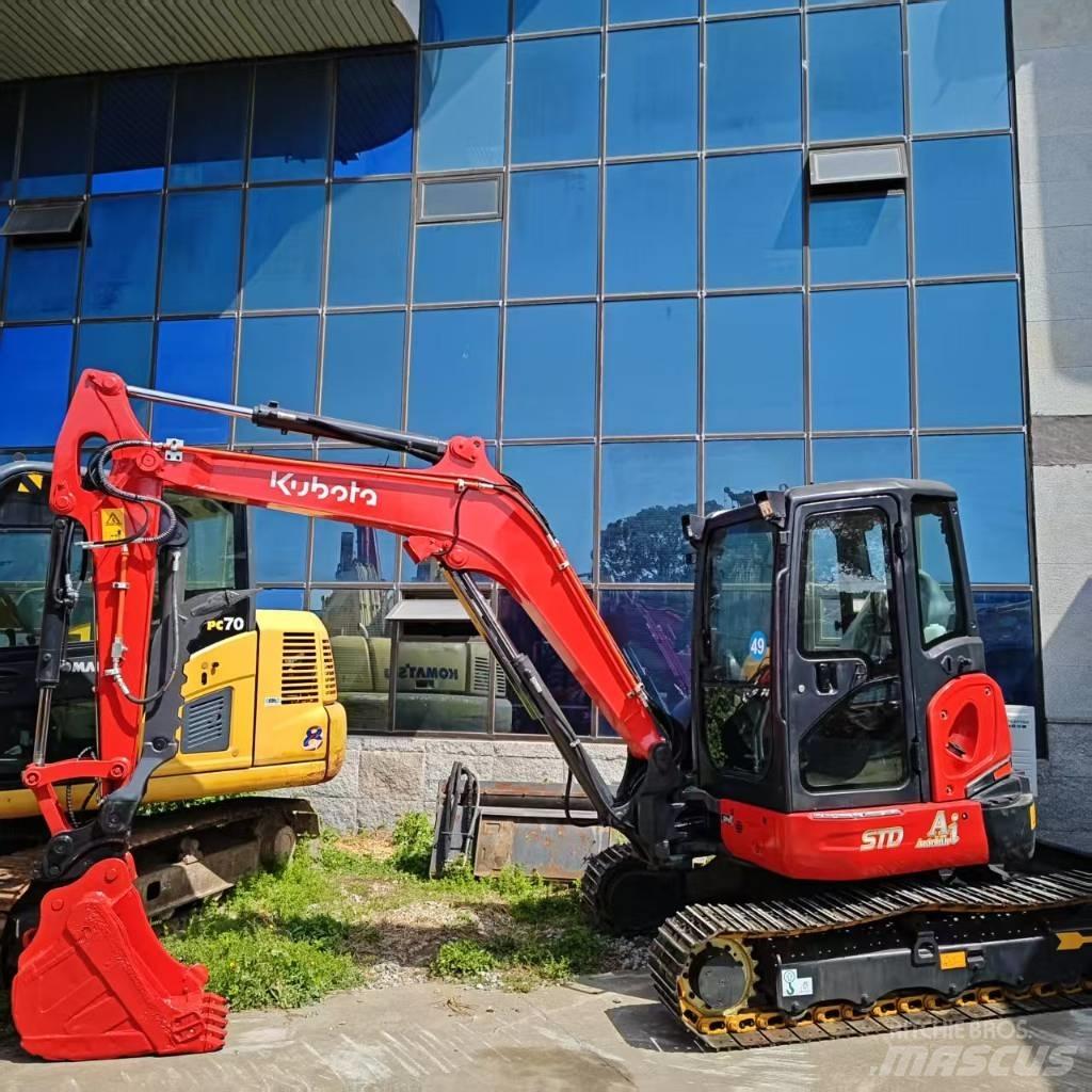 Kubota KX 163 Mini ekskavatörler, 7 tona dek