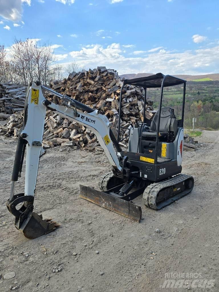 Bobcat E 20 Mini ekskavatörler, 7 tona dek