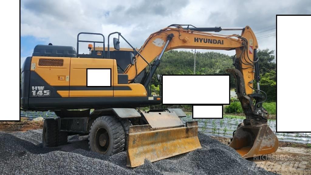 Hyundai HW 145 Lastik tekerli ekskavatörler