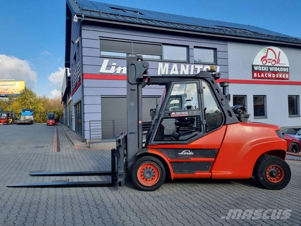 Linde H80T-1100 LPG'li forkliftler