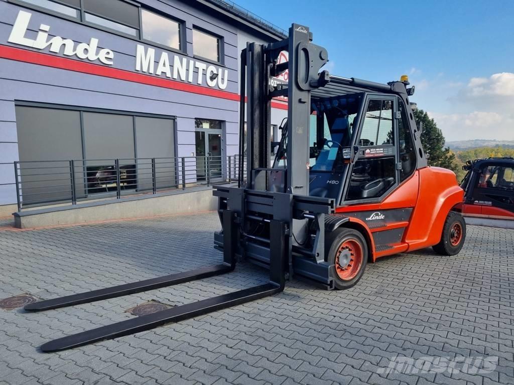 Linde H80T-1100 LPG'li forkliftler