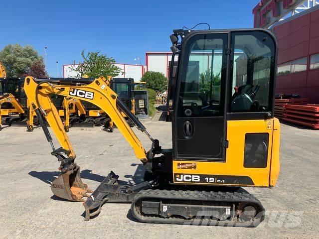 JCB 19 C-1 Mini ekskavatörler, 7 tona dek