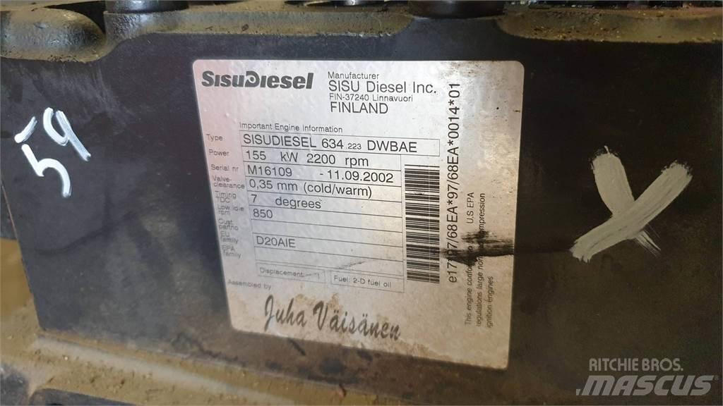 Sisu 634 DWBAE Motorlar