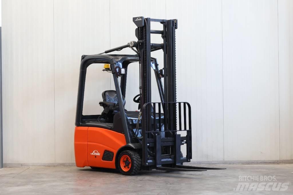 Linde E 14-01 Elektrikli forkliftler