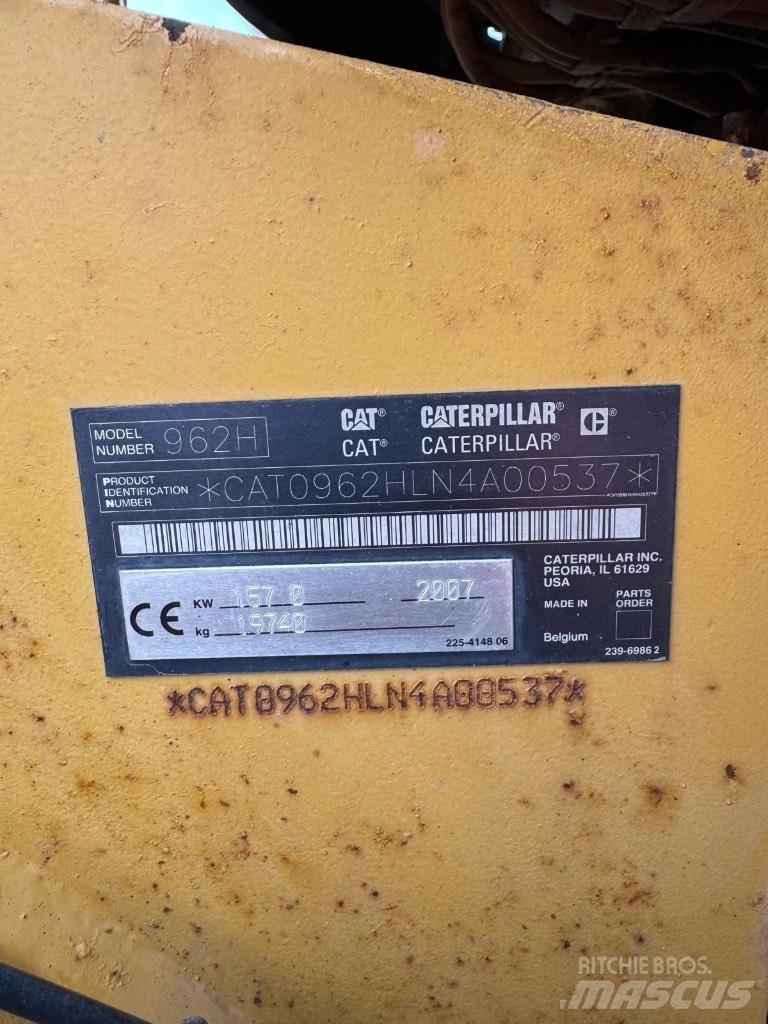 CAT 962 H Tekerlekli yükleyiciler